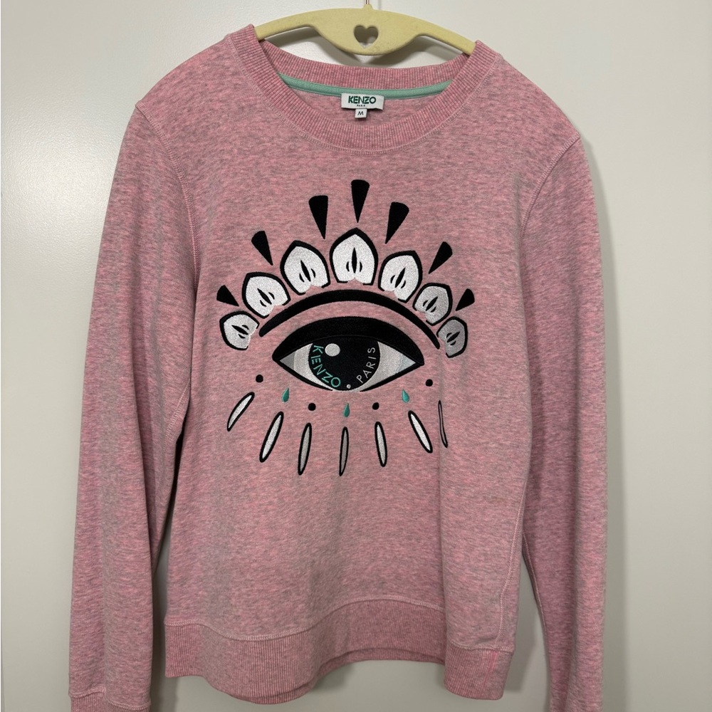 Kenzo Pink Sweatshirt with Eye Design
